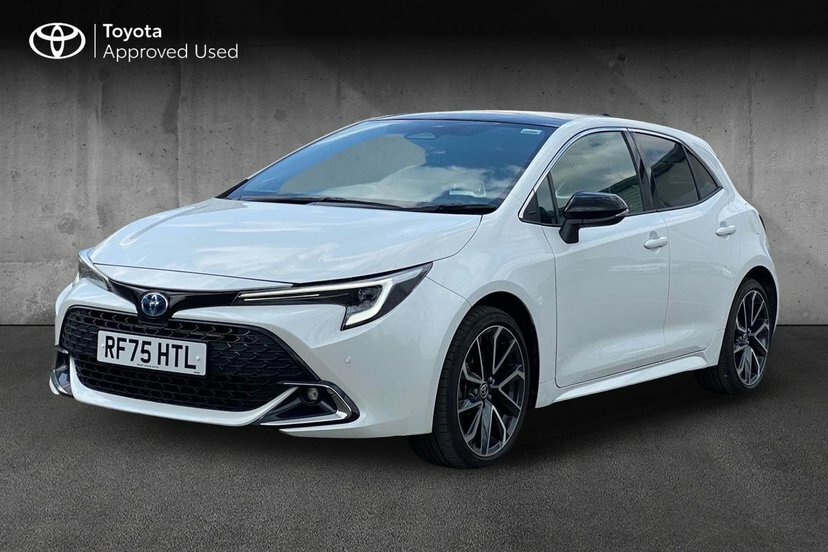Toyota Corolla 2.0 Vvt-h Excel Hatchback Hybrid Cvt 1 RF75HTL White #3