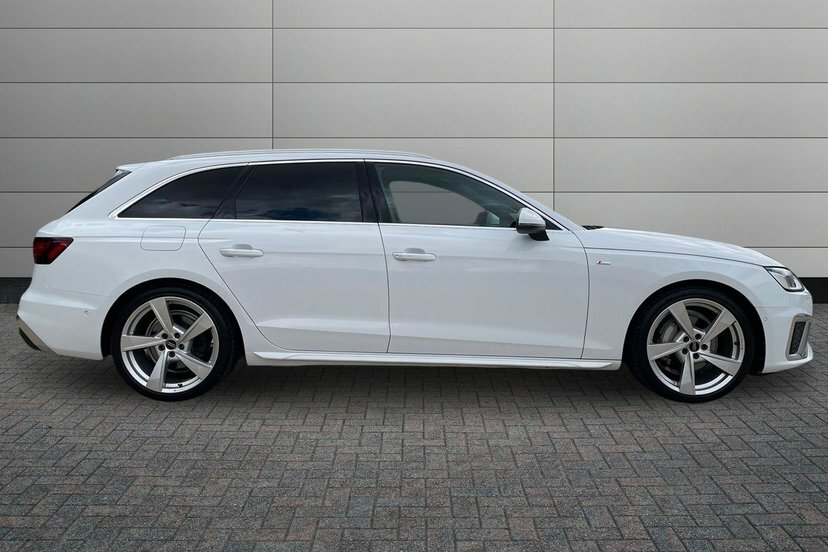 Audi A4 Avant 2.0 Tfsi 40 S Line Estate S Tronic 204 White #4
