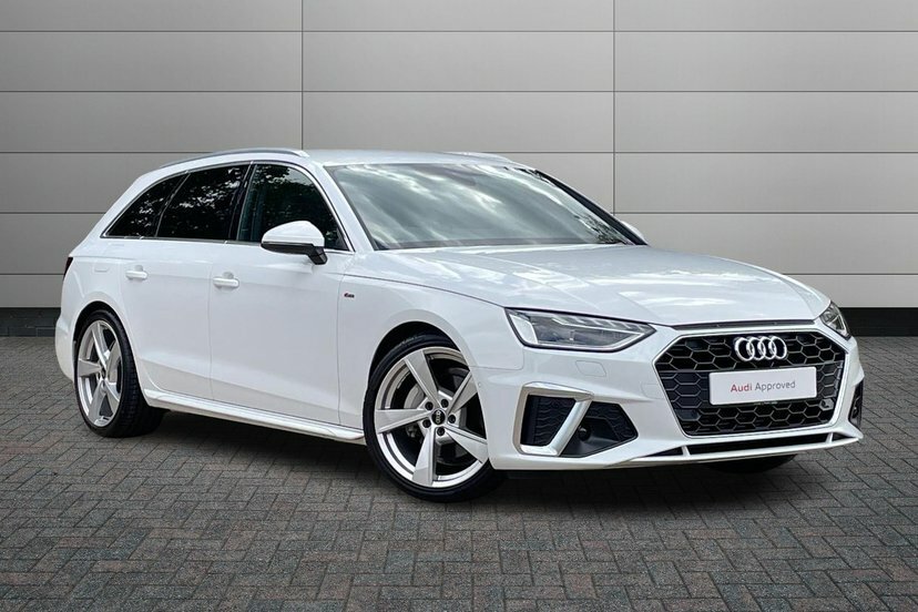 Audi A4 Avant 2.0 Tfsi 40 S Line Estate S Tronic 204 White