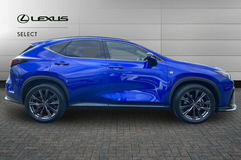 Lexus NX 2.5 350H F Sport Suv Hybrid E-cvt 4Wd ML72EYX Blue #4