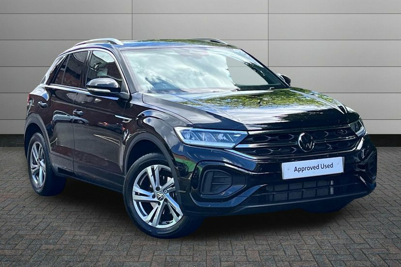 Volkswagen T-Roc 1.5 Tsi R-line Suv Dsg 150 Ps ML75YHA Black
