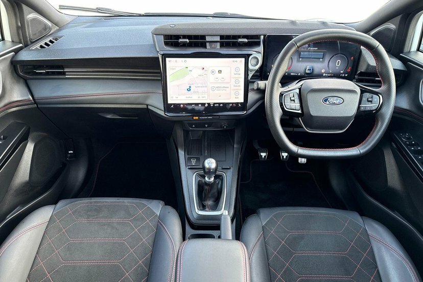 Ford Puma 1.0T Ecoboost Mhev St-line X Suv Hybrid RF75WLZ White #6
