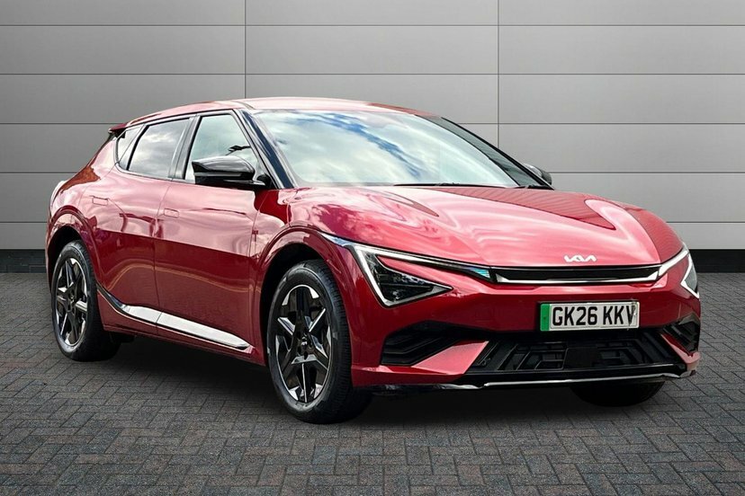 Kia EV6 84Kwh Gt-line Hatchback 225 Bhp Red