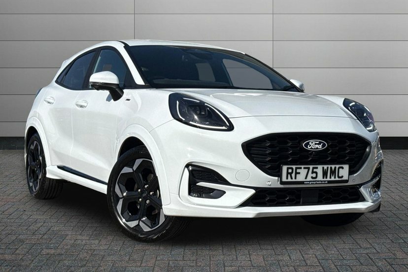 Ford Puma 1.0T Ecoboost Mhev St-line X Suv Hybrid RF75WMC White