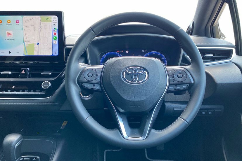 Toyota Corolla 2.0 Vvt-h Excel Hatchback Hybrid Cvt 1 FD74MVY Black #6