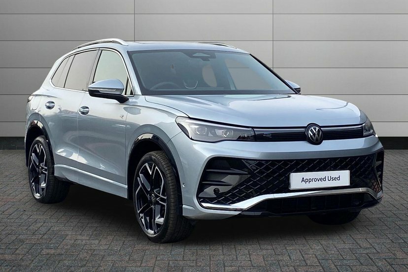 Volkswagen Tiguan 1.5 Etsi Mhev R-line Suv Hybrid Dsg 15 Silver