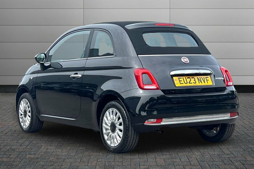 Fiat 500C 1.0 Mhev Convertible 70 Bhp Black #3