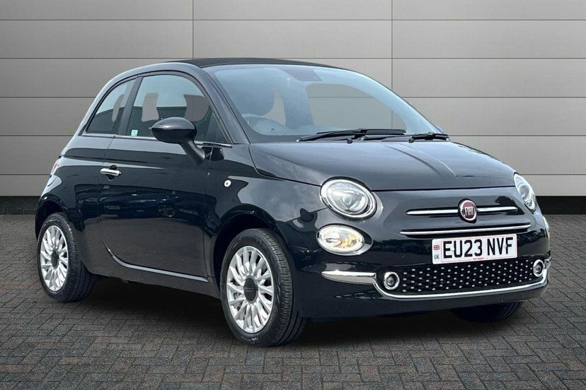 Fiat 500C 1.0 Mhev Convertible 70 Bhp Black