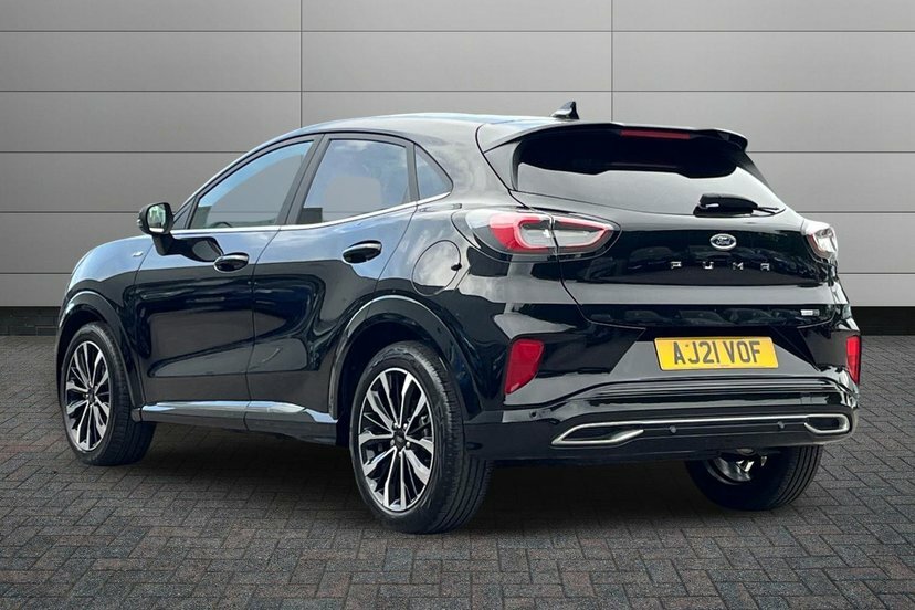 Ford Puma 1.0T Ecoboost Mhev St-line Vignale Suv Black #3