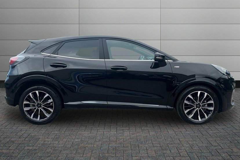Ford Puma 1.0T Ecoboost Mhev St-line Vignale Suv Black #4