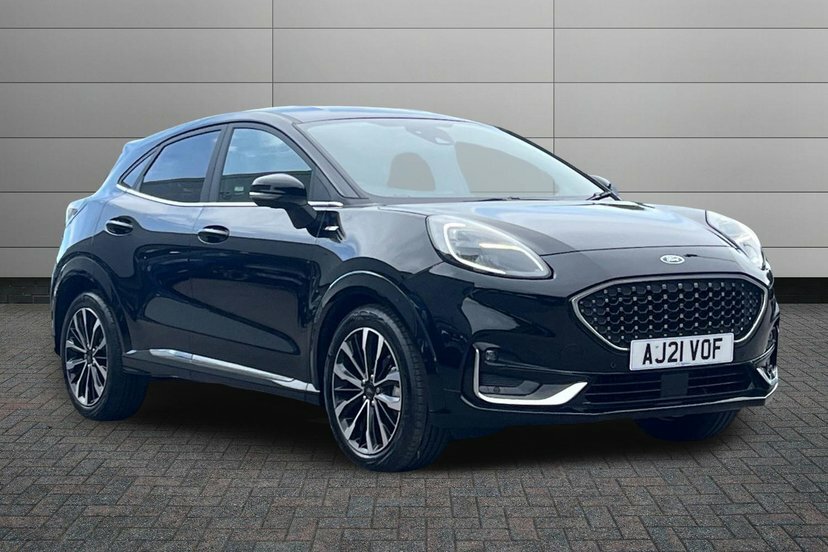 Ford Puma 1.0T Ecoboost Mhev St-line Vignale Suv Black