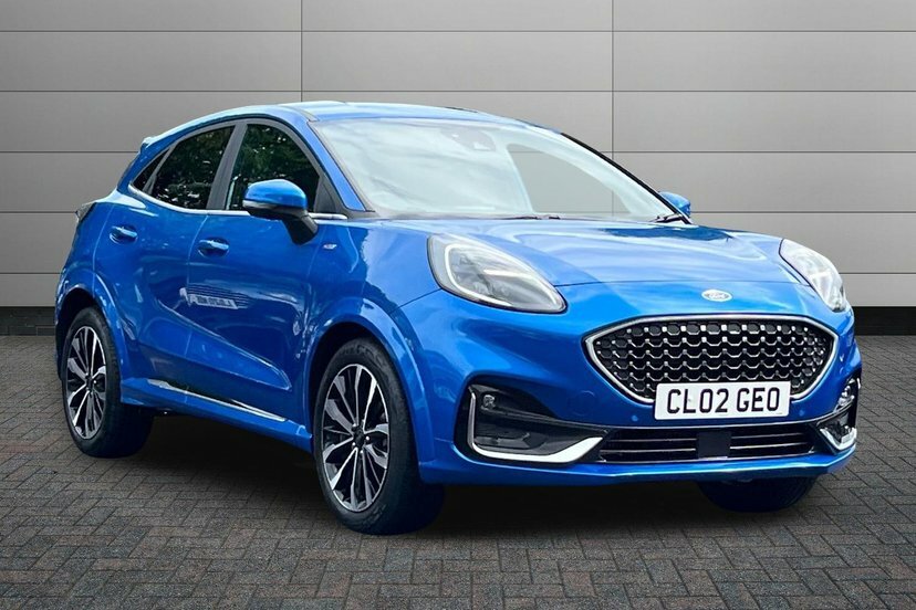 Ford Puma 1.0T Ecoboost Mhev St-line Vignale Suv Blue