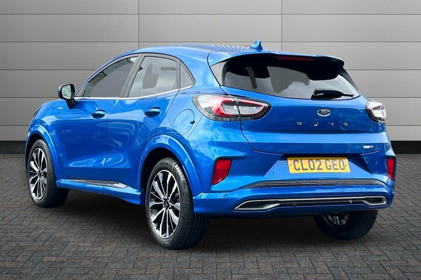 Ford Puma 1.0T Ecoboost Mhev St-line Vignale Suv Blue #3