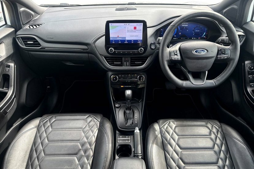 Ford Puma 1.0T Ecoboost Mhev St-line Vignale Suv CP23DTK White #6