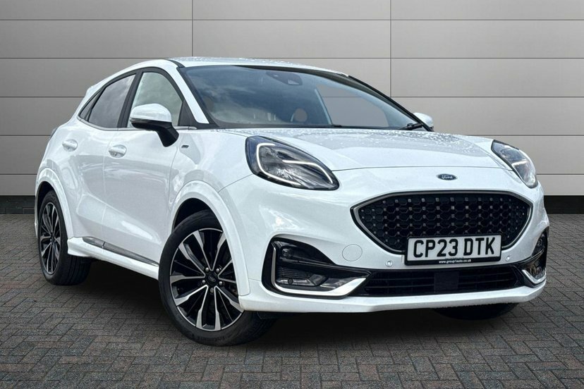 Ford Puma 1.0T Ecoboost Mhev St-line Vignale Suv CP23DTK White