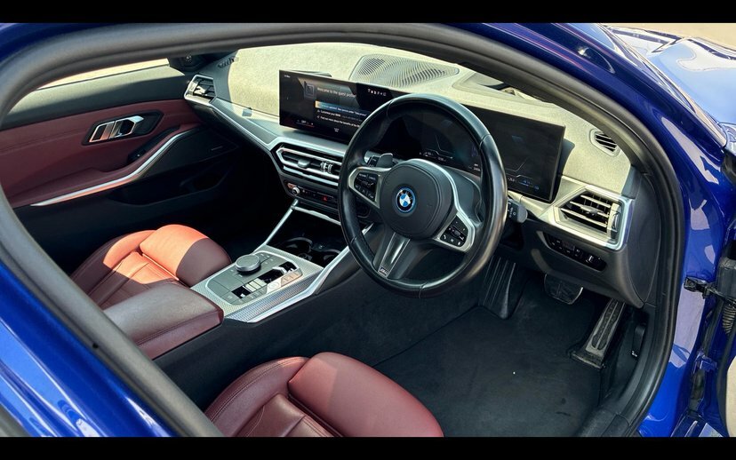 BMW 3 Series 330E Xdrive M Sport Touring YE23JZA Blue #6