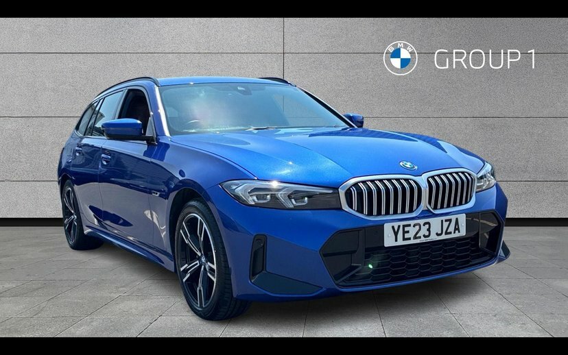 BMW 3 Series 330E Xdrive M Sport Touring YE23JZA Blue