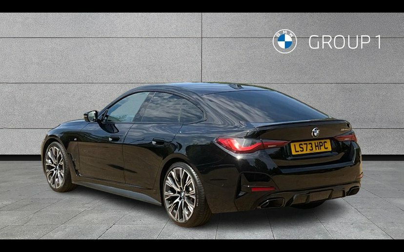 BMW 4 Series Gran Coupe M440i Xdrive Gran Coupe Black #2