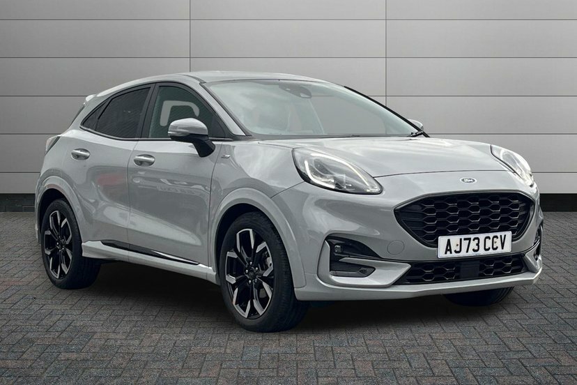 Ford Puma 1.0T Ecoboost Mhev St-line X Suv Hybrid AJ73CCV Grey