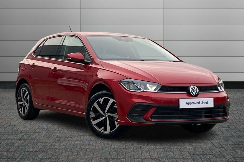 Volkswagen Polo 1.0 Tsi Match Hatchback Dsg 95 Ps WH75EFD Red