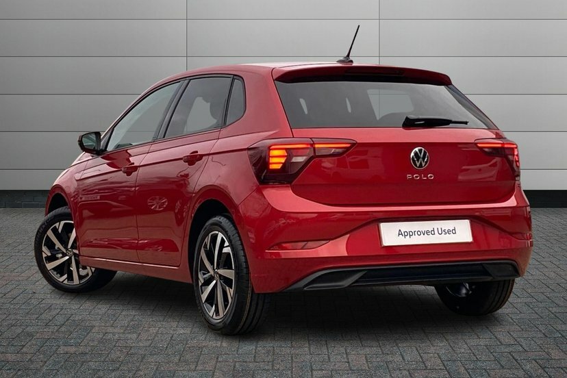 Volkswagen Polo 1.0 Tsi Match Hatchback Dsg 95 Ps WH75EFD Red #4