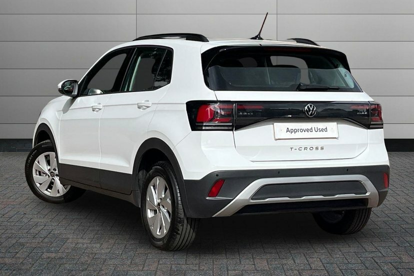 Volkswagen T-Cross 1.0 Tsi Match Suv Dsg 115 Ps ML26JXN White #3