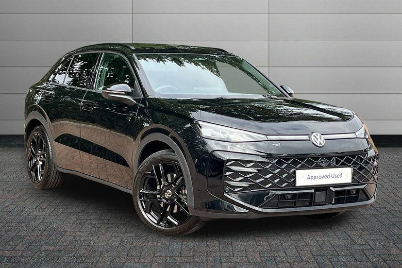 Volkswagen T-Roc 1.5 Etsi Mhev R-line Suv Hybrid Dsg 15 MV26FNG Black