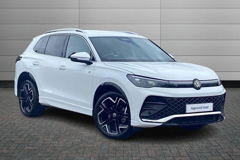 Volkswagen Tiguan 1.5 Etsi Mhev R-line Suv Hybrid Dsg 15 MM75ZXN White