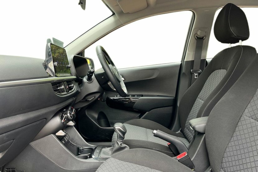 Kia Picanto 1.0 Pure Hatchback Amt 67 Bhp GK26KKR Black #4