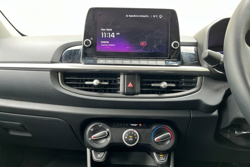 Kia Picanto 1.0 Pure Hatchback Amt 67 Bhp GK26KKR Black #2