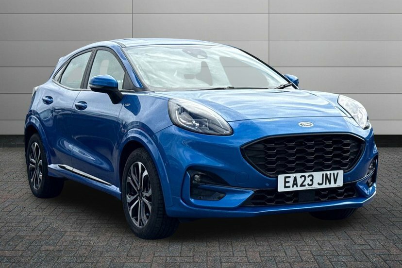 Ford Puma 1.0T Ecoboost Mhev St-line Suv Hybrid D EA23JNV Blue