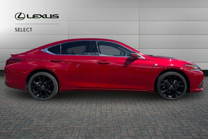 Lexus ES 2.5 300H F Sport Saloon Hybrid E-cvt 2 Red #4