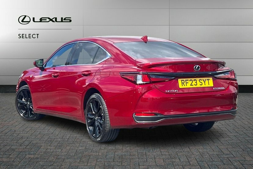 Lexus ES 2.5 300H F Sport Saloon Hybrid E-cvt 2 Red #3