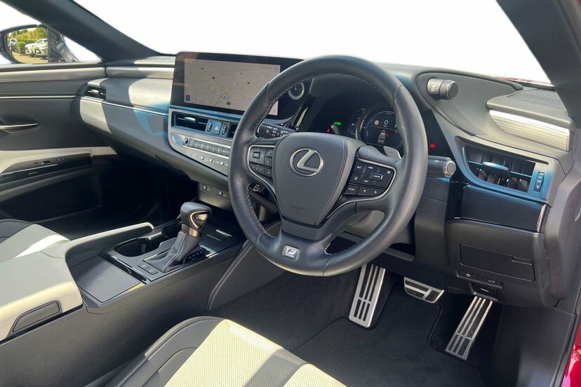 Lexus ES 2.5 300H F Sport Saloon Hybrid E-cvt 2 Red #6