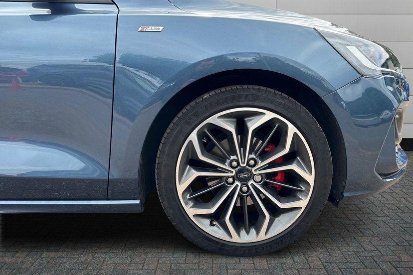 Ford Focus 1.0T Ecoboost Mhev St-line X Estate Hyb PG73YDX Blue #5
