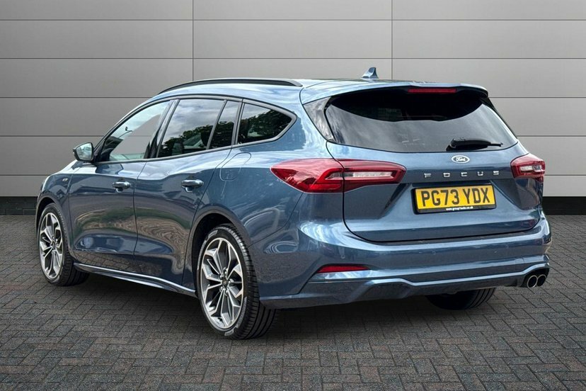 Ford Focus 1.0T Ecoboost Mhev St-line X Estate Hyb PG73YDX Blue #3