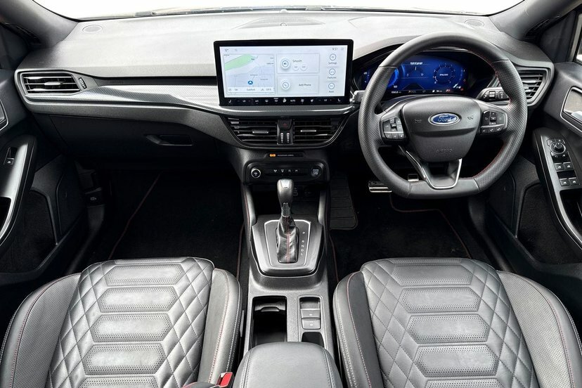 Ford Focus 1.0T Ecoboost Mhev St-line X Estate Hyb PG73YDX Blue #6