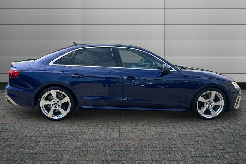 Audi A4 2.0 Tfsi 35 S Line Saloon S Tronic 150 BG72YBE Blue #4