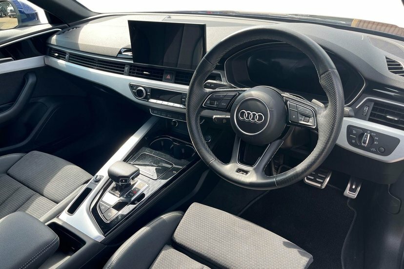 Audi A4 2.0 Tfsi 35 S Line Saloon S Tronic 150 BG72YBE Blue #6