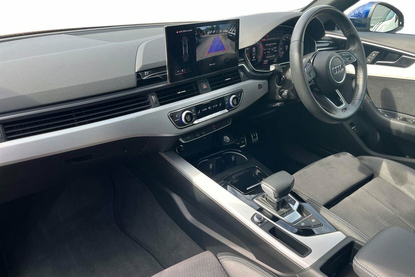 Audi A4 2.0 Tfsi 35 S Line Saloon S Tronic 150 BG72YBE Blue #2