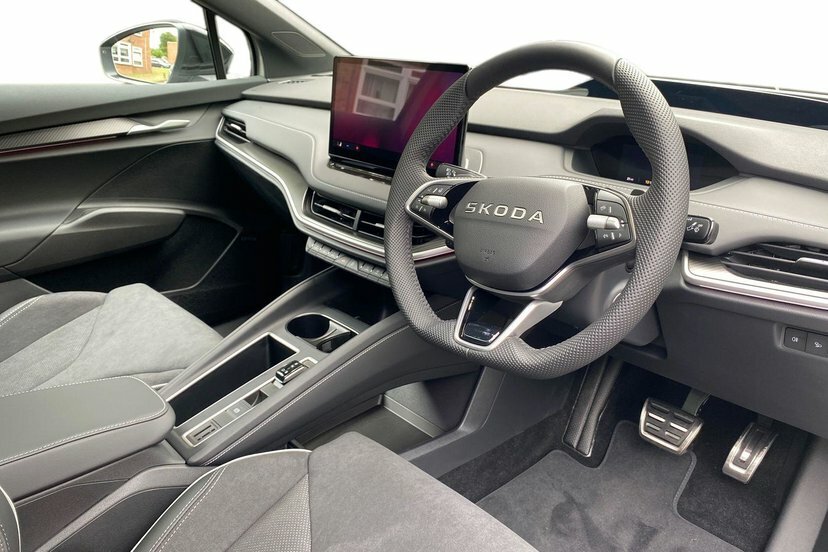 Skoda ENYAQ 82Kwh 85 Sportline Coupe 286 Ps LS26YNB Grey #6
