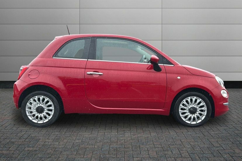 Fiat 500 1.2 Lounge Hatchback 69 Bhp WP17CHV Red #4