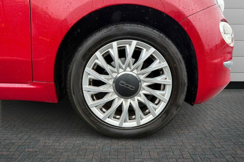 Fiat 500 1.2 Lounge Hatchback 69 Bhp WP17CHV Red #5