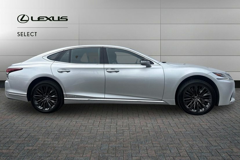 Lexus LS 3.5 500H V6 Premier Saloon Hybrid E-cvt Silver #4