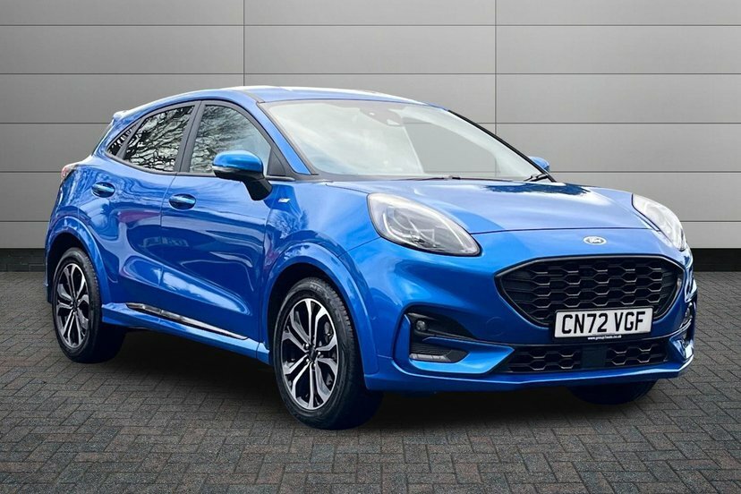 Ford Puma 1.0T Ecoboost Mhev St-line Suv Hybrid D Blue