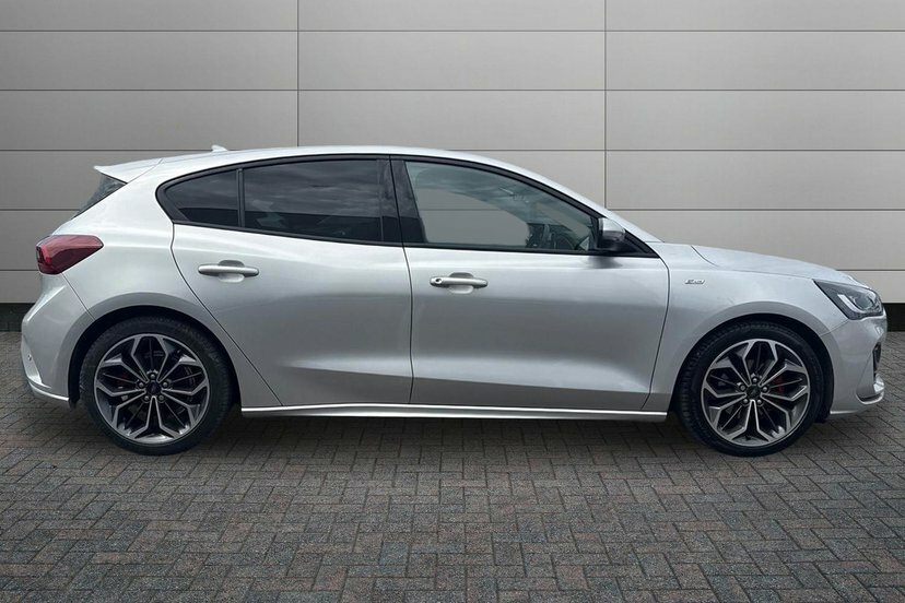 Ford Focus 1.0T Ecoboost Mhev St-line X Hatchback YP24OHX Silver #4