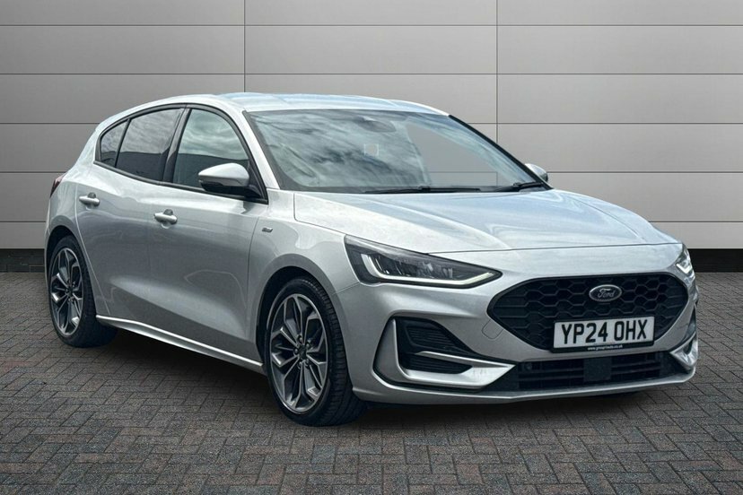 Ford Focus 1.0T Ecoboost Mhev St-line X Hatchback YP24OHX Silver