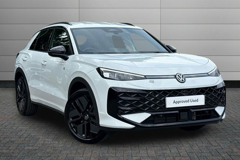 Volkswagen T-Roc 1.5 Etsi Mhev R-line Suv Hybrid Dsg 15 MK26ANX White