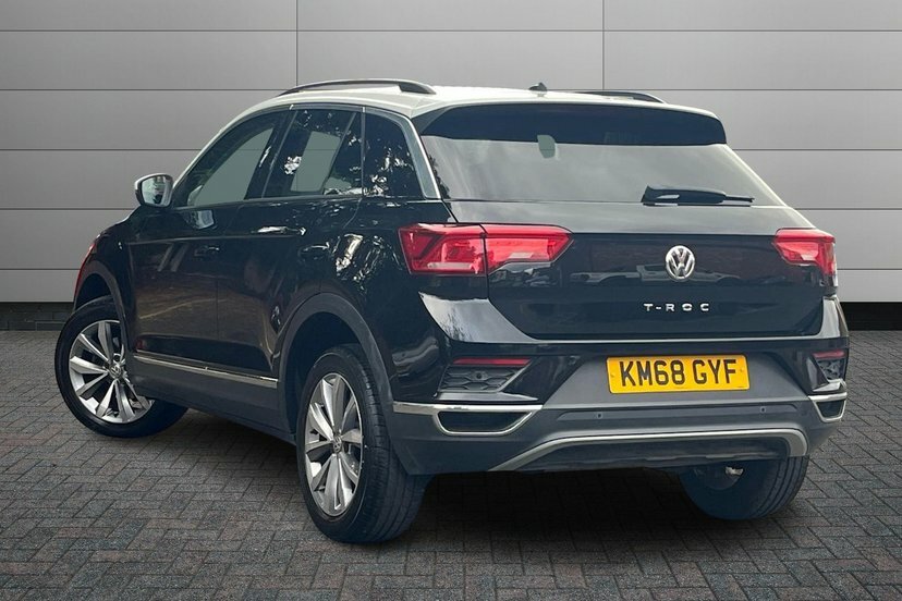 Volkswagen T-Roc 1.0 Tsi Design Suv 115 Ps KM68GYF Black #3