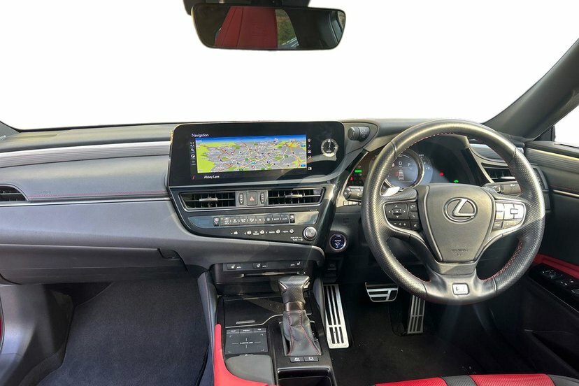 Lexus ES 2.5 300H F Sport Saloon Hybrid E-cvt 2 Red #6